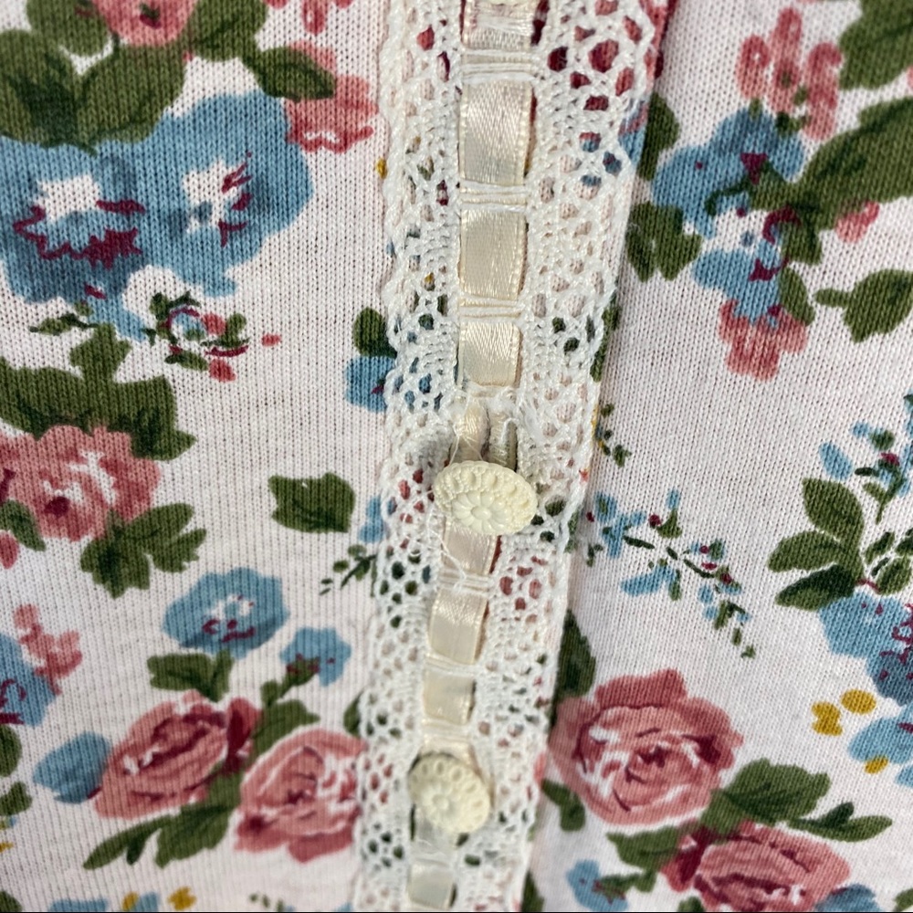 Amy Byer Floral Lace Girls Drop Waist Dress sz. 12 - Picture 8 of 16